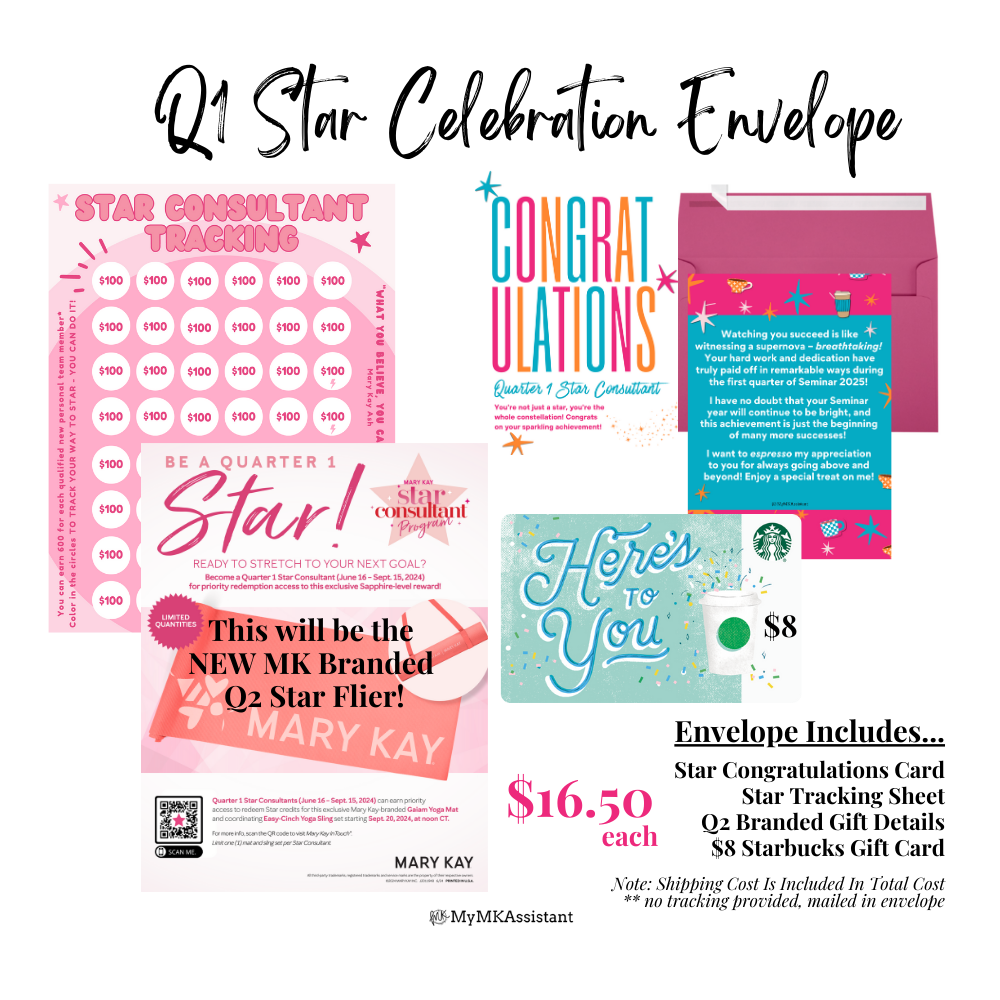 Q1 Star Celebration (Envelope)